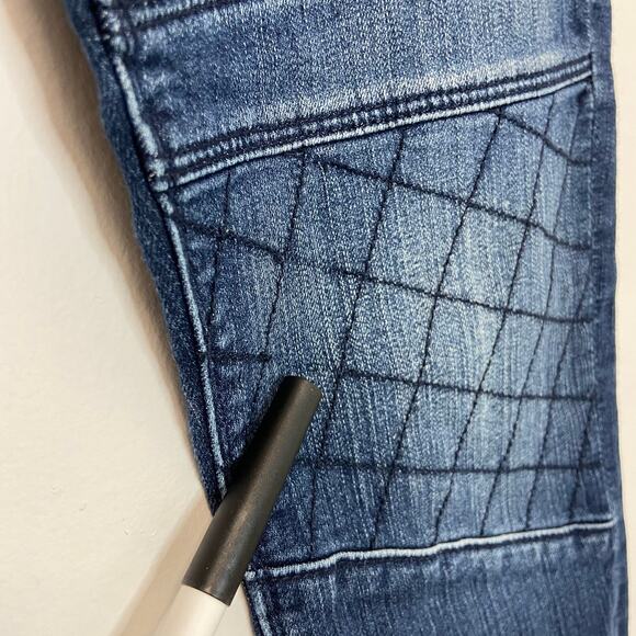 Express Jeans Legging Criss-Cross Knee Design - Picture 4 of 8